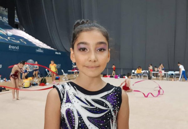 Поддержка зрителей придает уверенность – юная азербайджанская гимнастка