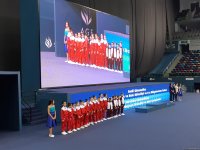 В Баку прошла церемония награждения победителей первенства Азербайджана по художественной и аэробной гимнастике (ФОТО)