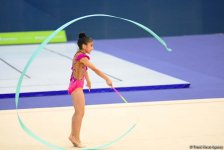 Rhythmic, aerobic gymnastics competitions underway in National Gymnastics Arena in Baku (PHOTO)