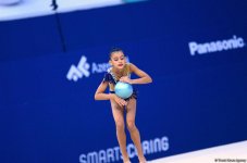 Rhythmic and aerobic gymnastics competitions underway at National Gymnastics Arena in Baku (PHOTO)