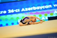 Bədii gimnastika üzrə Azərbaycan və Bakı birinciliyinin son günü başlayıb (FOTO)