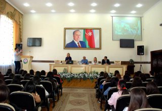 Azercell meets with students of regional universities (PHOTO)