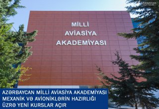 Azerbaijan National Aviation Academy launches new courses on training of mechanics, avionics specialties