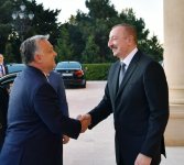 Azərbaycan Prezidenti İlham Əliyev Macarıstanın Baş Naziri Viktor Orban ilə görüşüb (FOTO) (YENİLƏNİB)