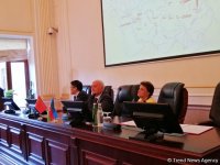 В НАНА проходит круглый стол на тему «Азербайджан и Китай на «Великом шелковом пути»» (ФОТО)