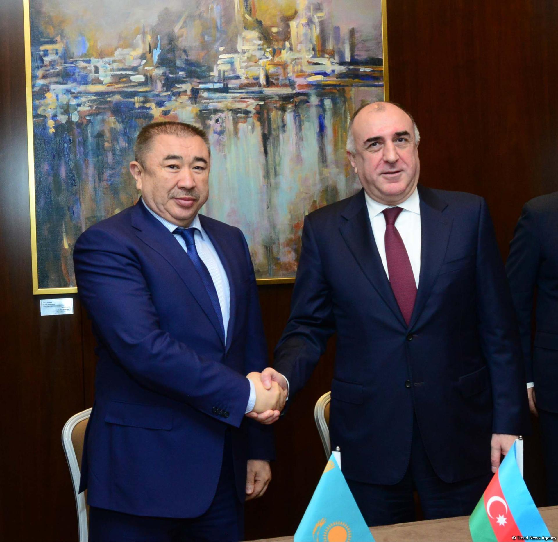 Азербайджан и Казахстан подписали протокол о внесении изменений в соглашение о взаимных безвизовых поездках (ФОТО)