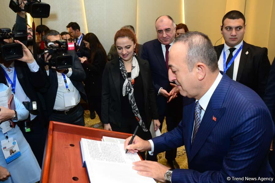 В Баку проходит встреча глав МИД стран Тюркского совета (ФОТО)
