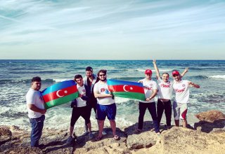 Азербайджанцы прокатились по побережью Средиземного моря как по маслу (ФОТО)