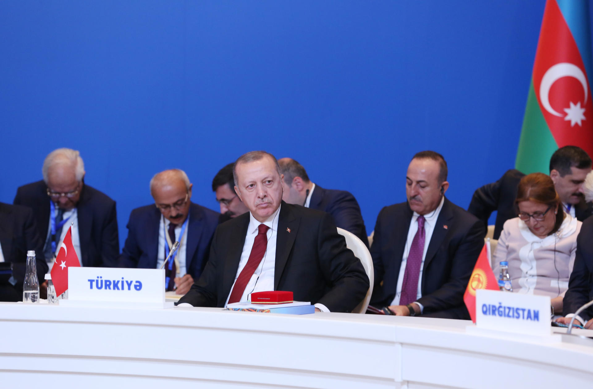 President Ilham Aliyev attends 7th Turkic Council Summit in Baku (PHOTO)