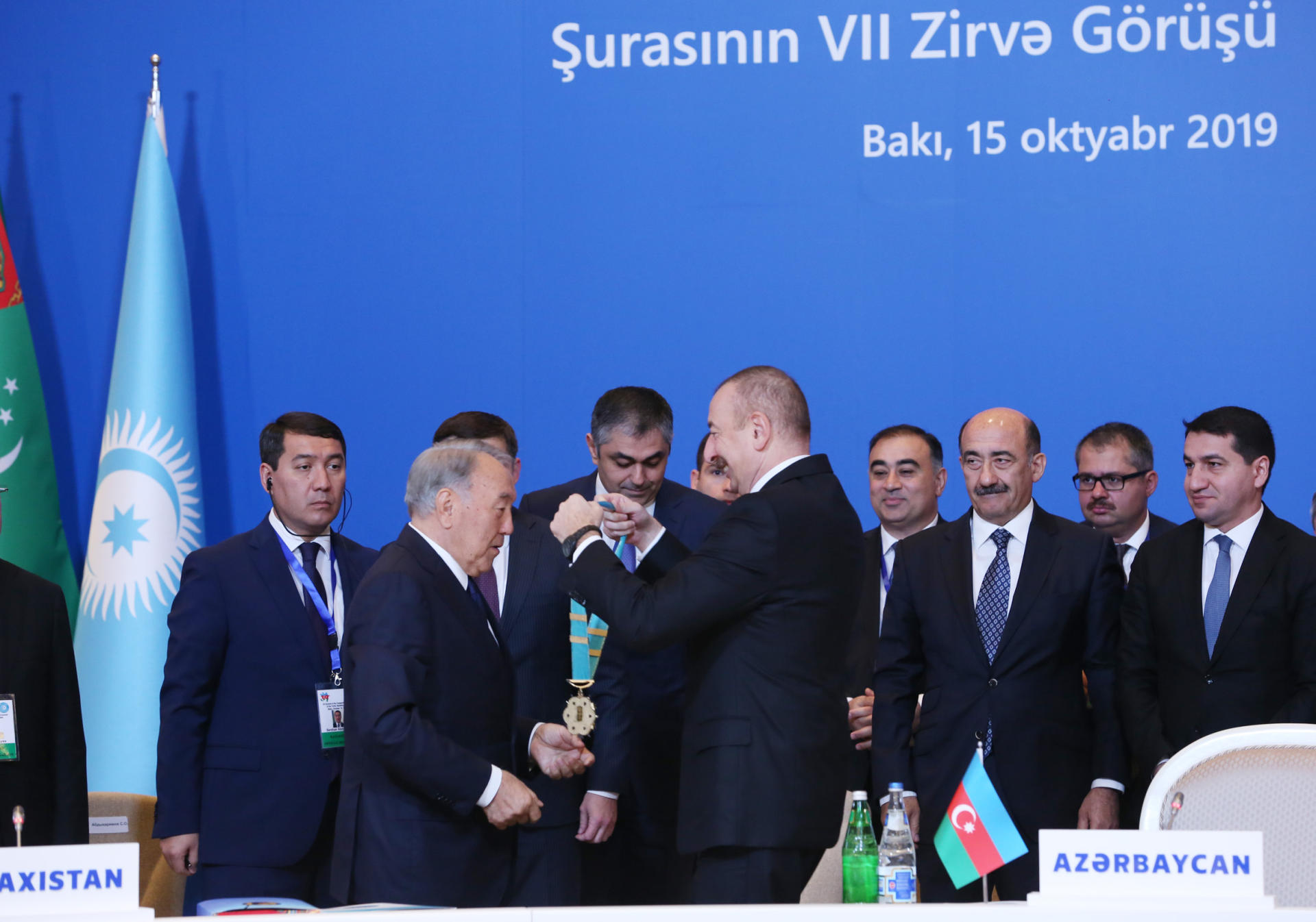 President Ilham Aliyev attends 7th Turkic Council Summit in Baku (PHOTO)