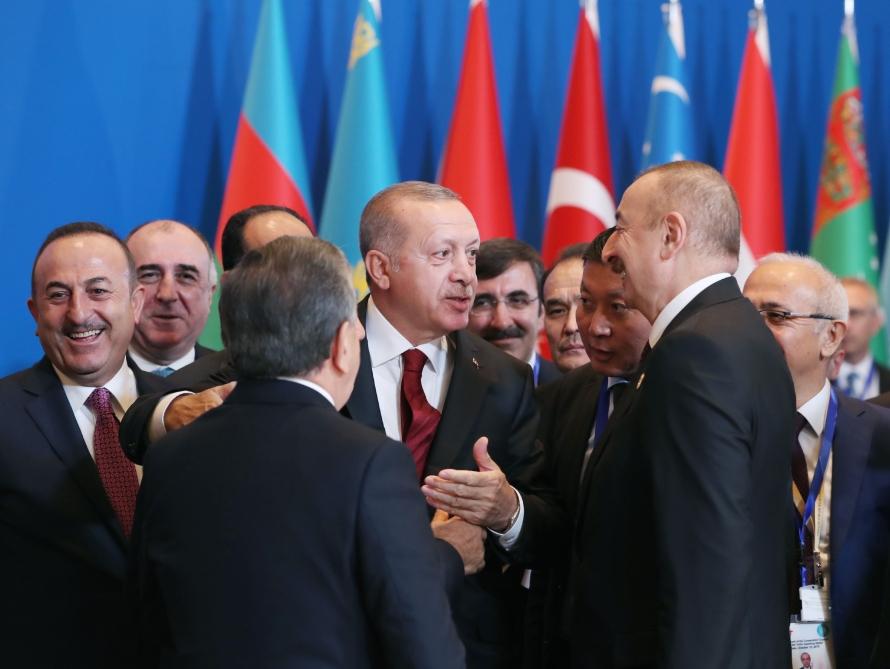 President Ilham Aliyev attends 7th Turkic Council Summit in Baku (PHOTO)