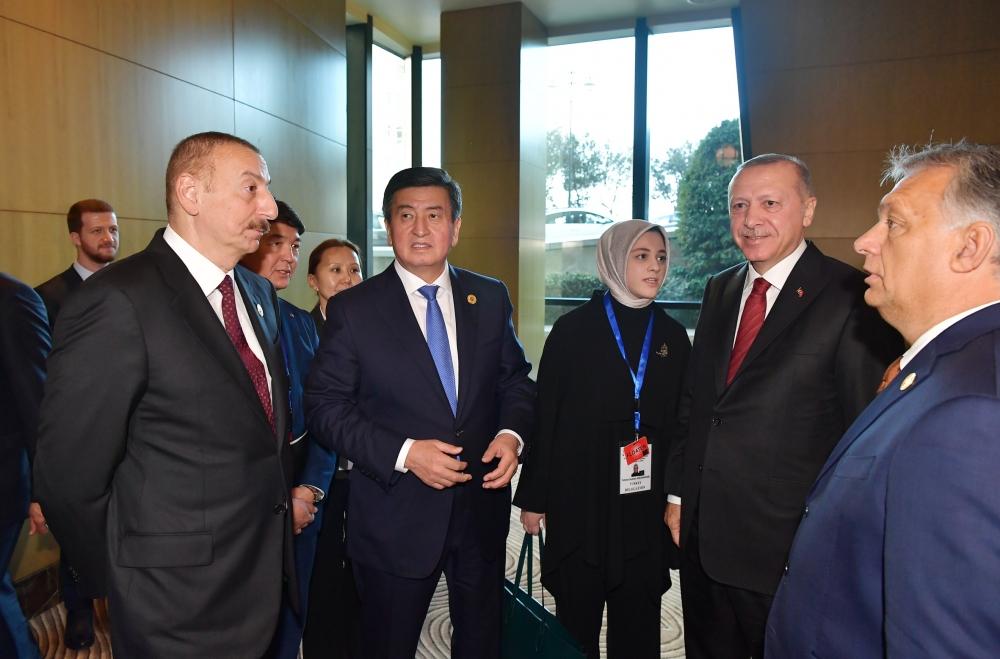 President Ilham Aliyev attends 7th Turkic Council Summit in Baku (PHOTO)