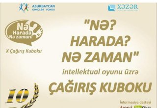 В Азербайджане стартует юбилейная интеллектуальная битва  на Кубок Вызова