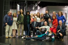Российские актеры провели в Баку сеанс психотерапии (ФОТО)