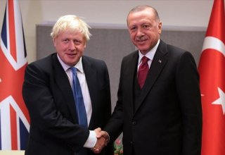 Эрдоган и Джонсон обсудили события в Украине