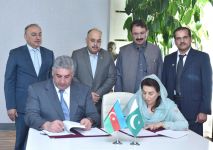 Azərbaycan və Pakistan arasında idman sahəsində Anlaşma Memorandumu imzalanıb (FOTO) - Gallery Thumbnail