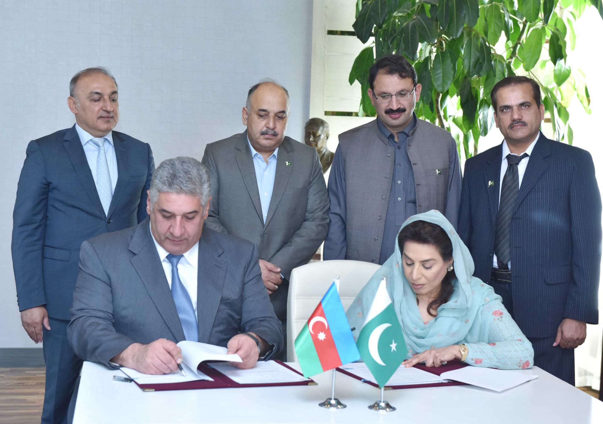 Azərbaycan və Pakistan arasında idman sahəsində Anlaşma Memorandumu imzalanıb (FOTO)