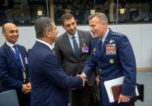 Министр обороны Азербайджана принял участие в заседании НАТО (ФОТО) - Gallery Thumbnail