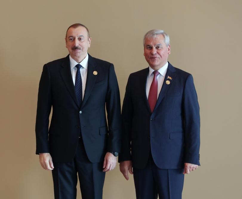 Azerbaijani president participates in 18th Summit of Non-Aligned Movement in Baku (PHOTO)