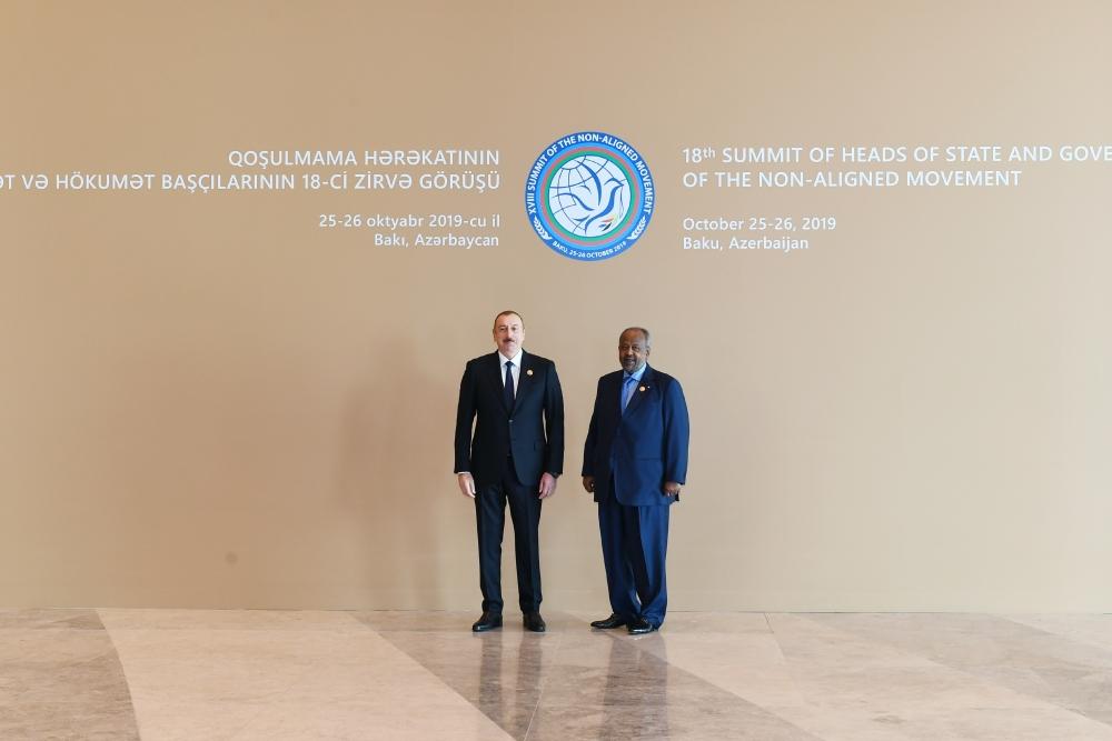 Azerbaijani president participates in 18th Summit of Non-Aligned Movement in Baku (PHOTO)