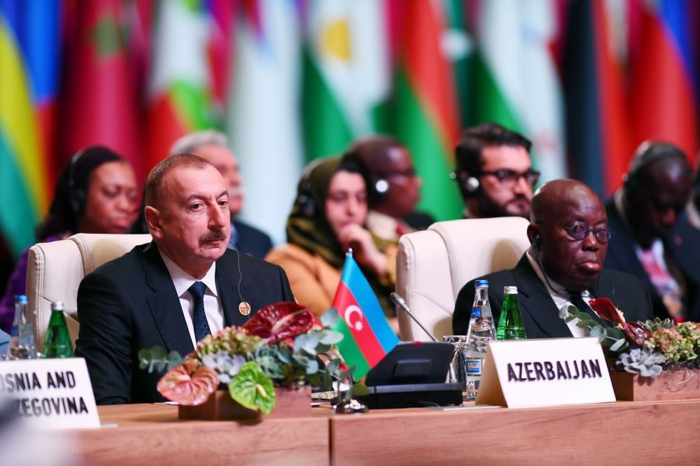 President Aliyev: Of particular importance is assertion through joint efforts of interests of participating states within UN