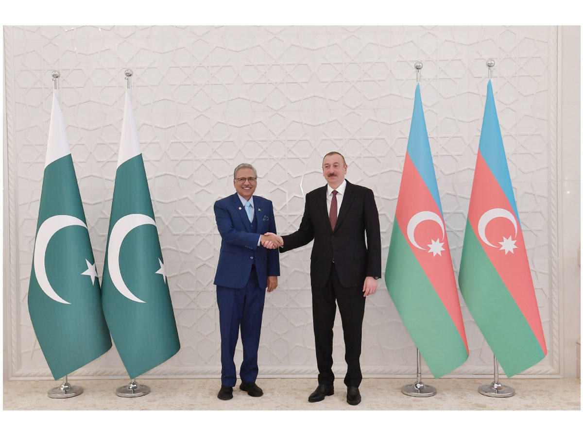 Azərbaycan Prezidenti İlham Əliyevin Pakistan Prezidenti Arif Alvi ilə görüşü olub (FOTO) (YENİLƏNİB)