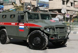 Russian military police patrol Syria's Aleppo, Hasakah provinces