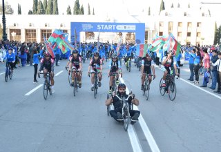 Первый велопробег в Гяндже запомнился массовым участием горожан (ФОТО)