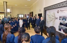 Президент Ильхам Алиев принял участие в открытии Габалинского филиала ОАО «Азерхалча» (ФОТО)