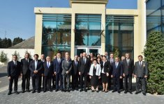 Президент Ильхам Алиев принял участие в церемонии сдачи в эксплуатацию системы снабжения питьевой водой и канализации в Агдаше (ФОТО)