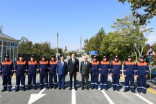 Prezident İlham Əliyev Ağdaşda yenidən qurulan avtomobil yolunun açılışında iştirak edib (FOTO) (YENİLƏNİB) - Gallery Thumbnail
