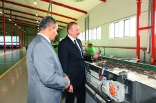 Prezident İlham Əliyev Ağdaşda Biyan Sənaye Parkının açılışında iştirak edib (FOTO) (YENİLƏNİB)