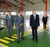 Prezident İlham Əliyev Ağdaşda Biyan Sənaye Parkının açılışında iştirak edib (FOTO) (YENİLƏNİB)