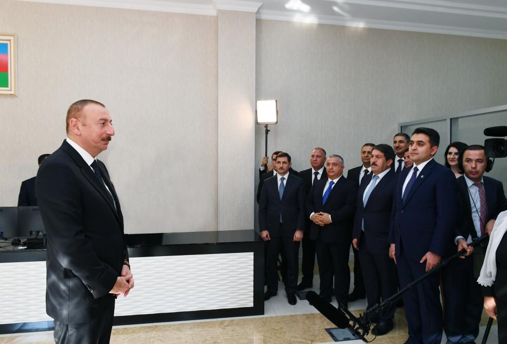 Azərbaycan Prezidenti: Vətəndaşlara xidmət etmək bizim borcumuzdur