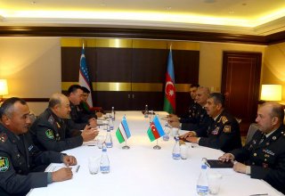 В Баку обсуждено расширение военного сотрудничества между Азербайджаном и Узбекистаном (ФОТО)