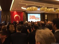 Baku holds event dedicated to 96th anniversary of establishment of Republic of Turkey (PHOTO)