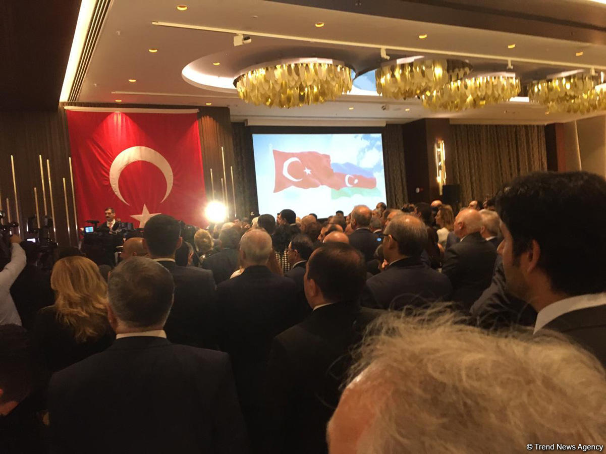 Baku holds event dedicated to 96th anniversary of establishment of Republic of Turkey (PHOTO)