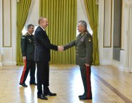 President Aliyev receives participants of CIS Council of Defense Ministers meeting (PHOTO)