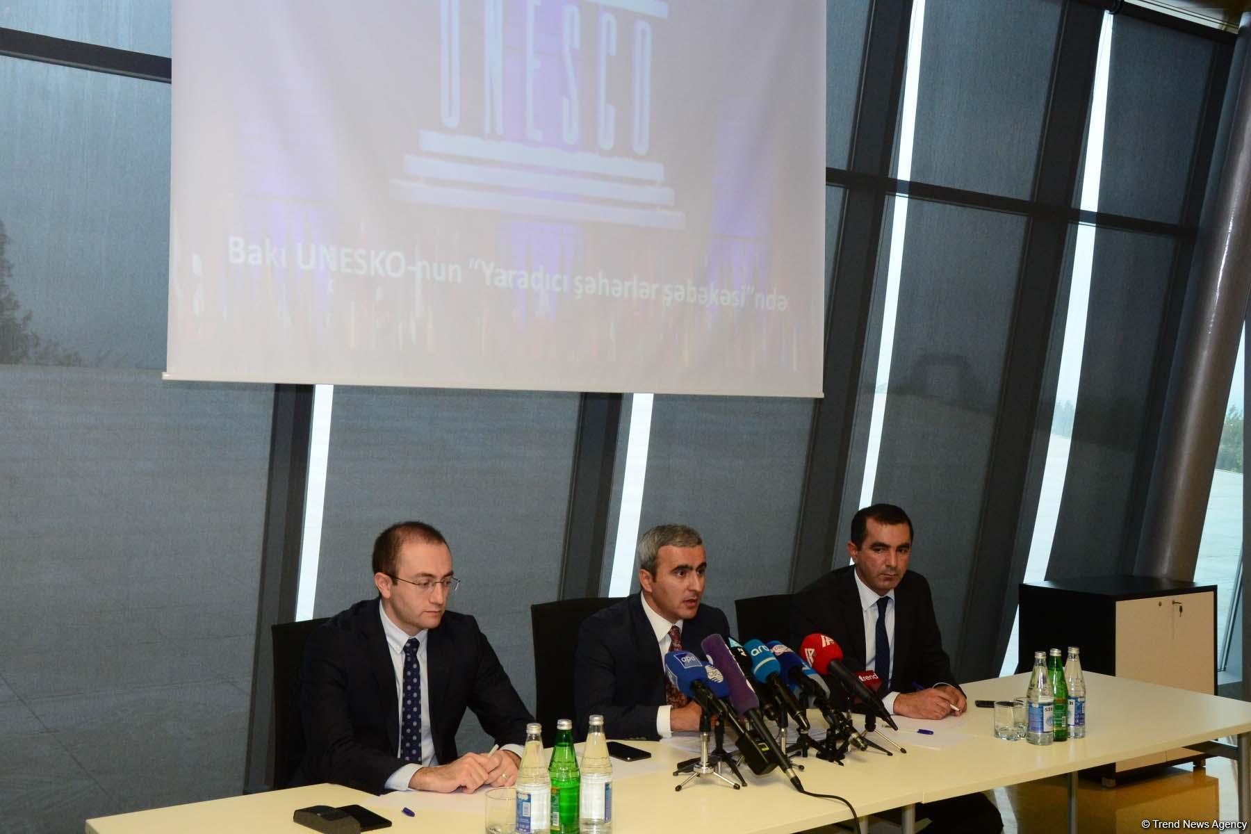 Сеть творческих городов ЮНЕСКО  - принцип "Три Т" для Баку (ФОТО)