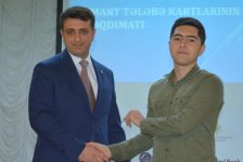 В Азербайджане презентована студенческая карта Smart Student Card (ФОТО) - Gallery Thumbnail