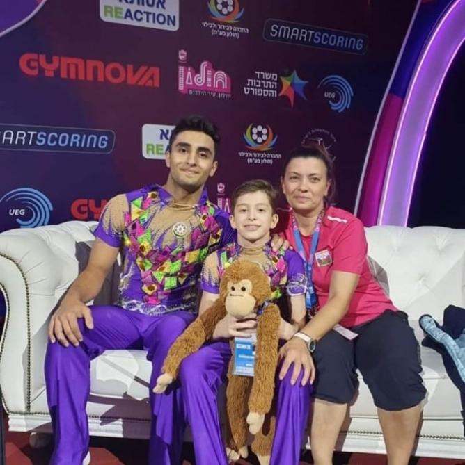 Azerbaijani gymnasts grab gold at European Acrobatics Championships