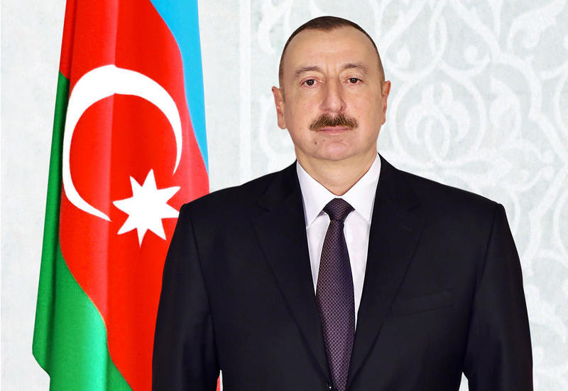 Президент Ильхам Алиев принял участие в открытии железнодорожной  станции Пиршаги (версия 2)