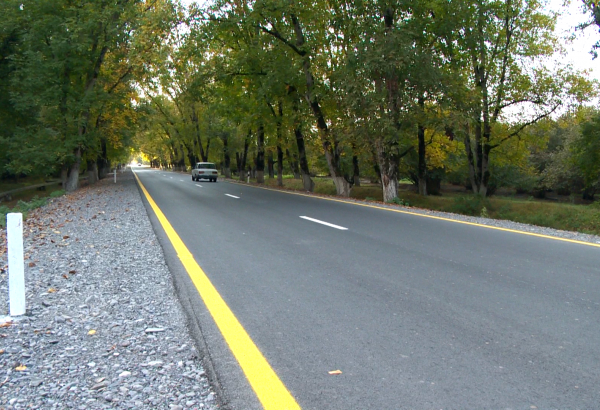 Успешно завершена реконструкция автомобильной дороги Гах-Илису (ФОТО)