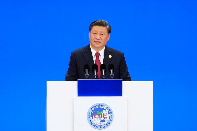 Chinese President Xi says need to bring down trade barriers