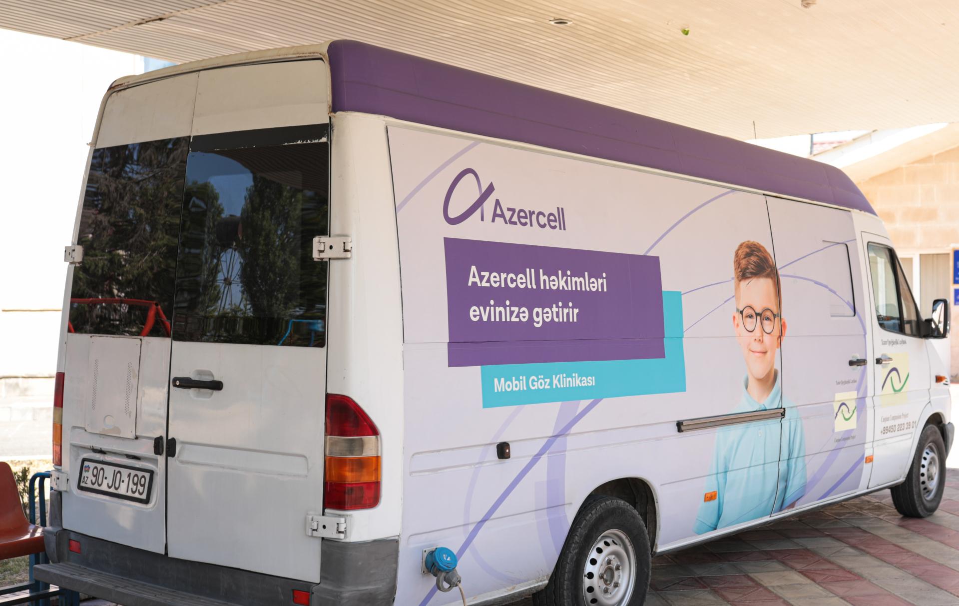 Azercell огласила услуги «Мобильной глазной клиники»