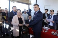 Семьи шехидов, ветераны Карабахской войны и инвалиды событий 20 Января получили квартиры (ФОТО)