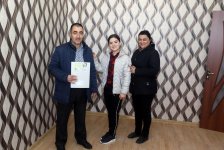 Семьи шехидов, ветераны Карабахской войны и инвалиды событий 20 Января получили квартиры (ФОТО)
