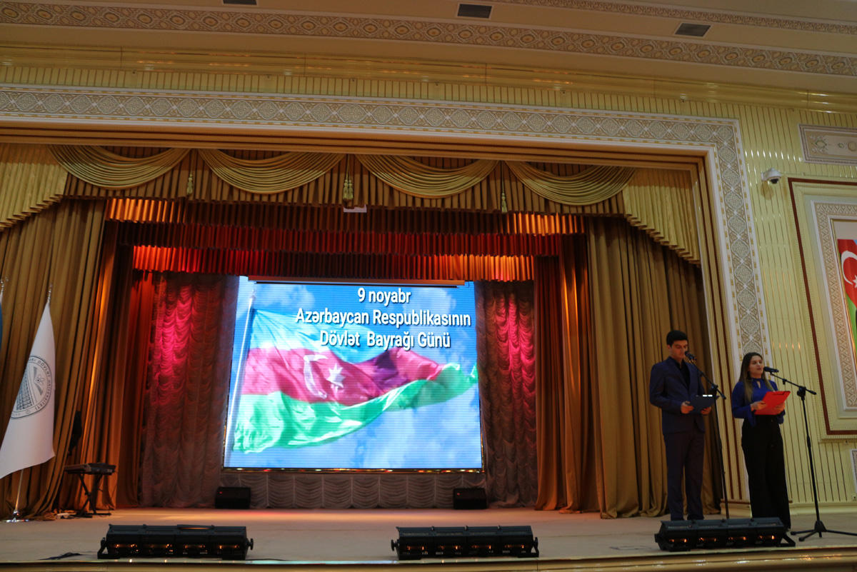 BDU-da 9 noyabr - Dövlət Bayrağı Günü qeyd olunub (FOTO) - Gallery Image