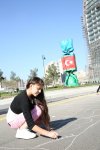 Uşaq evlərinin sakinləri "Mənim sevimli bayrağım" rəsmlərini çəkiblər (FOTO)