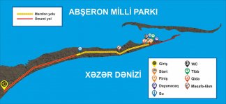 Bu gün Dövlət Bayrağı Günü ilə bağlı Abşeron Milli Parkında qaçış marafonu keçiriləcək - Gallery Thumbnail